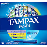 Pearl Light, Regular, Super 86 Tampons